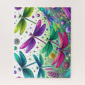 Puzzle Libellule Prairie Florale (Vertical)