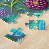 Puzzle Libellule Prairie Florale (Côté)