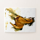 Puzzle Liberté - Courir Cheval Animaux Art (Horizontal)