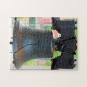 Puzzle Liberty Bell Philadelphie. (Horizontal)