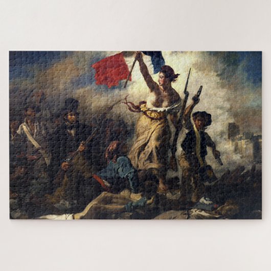 Puzzle Liberty Leader du peuple - Eugène Delacroix (Horizontal)