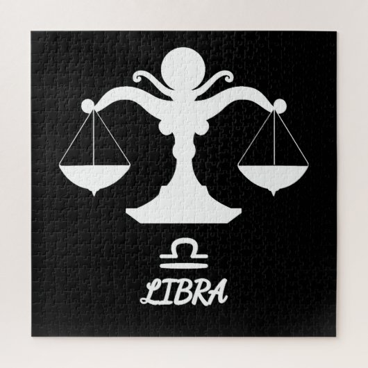 Puzzle Libra Silhouette (Vertical)