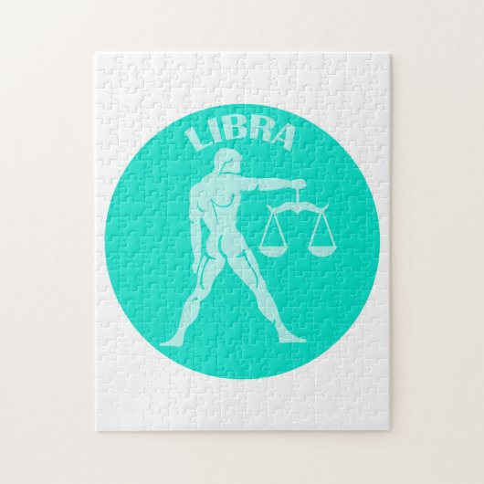 Puzzle Libra, Zodiac Sign, Horoscope, Astrology (Vertical)