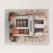Puzzle Librairie d'automne cosy (Horizontal)