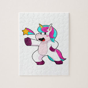 Puzzle Licorne avec étoile