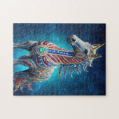 Puzzle Licorne Bijoutée (Horizontal)