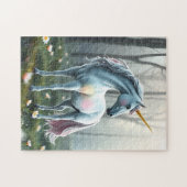 Puzzle Licorne dans la forêt (Horizontal)