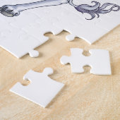 Puzzle Licorne de Noël (Côté)