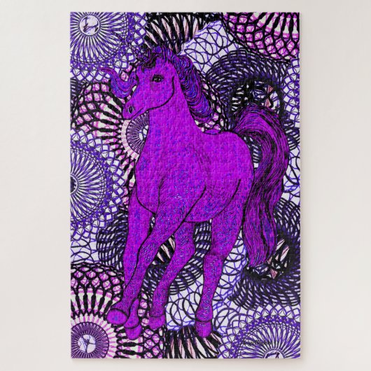 Puzzle Licorne invisible (Vertical)