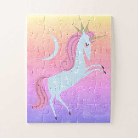 Puzzle licorne magique (Vertical)