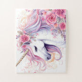 Puzzle Licorne Magique Mignonne (Vertical)