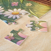 Puzzle Licorne Pâques Arc-en-ciel (Côté)