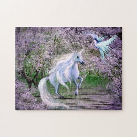 Puzzle licorne pastel magique (Horizontal)