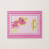 Puzzle "Licorne rose " (Horizontal)