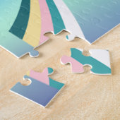 Puzzle Licornes Arc-en-ciel Tendance (Côté)