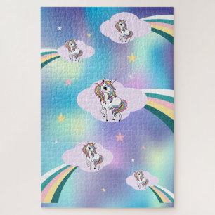 Puzzle Licornes Arc-en-ciel Tendance