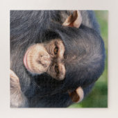 Puzzle Lien avec le bébé chimpanzé (Horizontal)