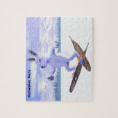 Puzzle Lièvre de raquette (Vertical)