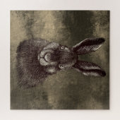 Puzzle Lièvre, lapin, dessin (Horizontal)
