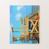 Puzzle Life Guard Stand Florida. (Vertical)