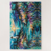Puzzle Lighthouse Bay Mountain Fleur sauvage Garden (Vertical)