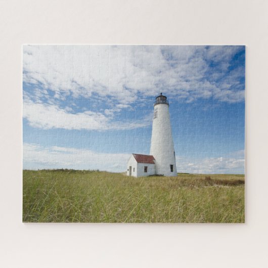 Puzzle Lighthouses | Lighthouse Massachusetts (Horizontal)