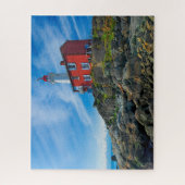 Puzzle Lighthouses | Victoria Harbor Vancouver Island (Vertical)