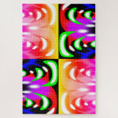 Puzzle Lights in motion art (Vertical)