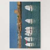 Puzzle Ligne de bateaux Optimist (Vertical)