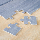 Puzzle Ligne de clôture d'hiver et scène d'arbres (Côté)