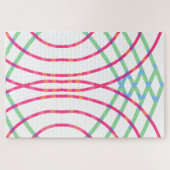 Puzzle Ligne de couleur Abstraite (Horizontal)