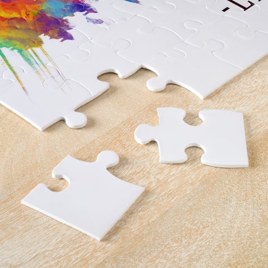 Puzzle Ligne de Lima Pérou (Côté)