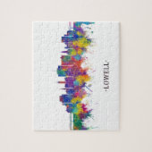 Puzzle Ligne de Lowell Massachusetts (Vertical)