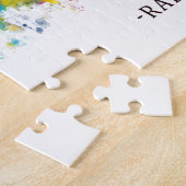 Puzzle Ligne de Raleigh Caroline du Nord (Côté)