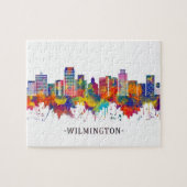 Puzzle Ligne de Wilmington Delaware (Horizontal)