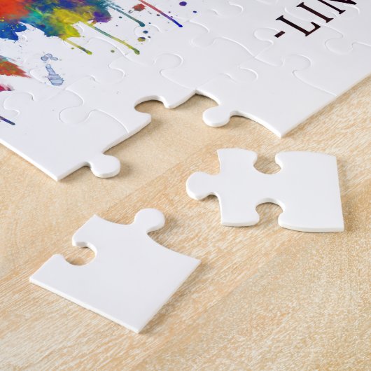 Puzzle Ligne du Nebraska (Côté)