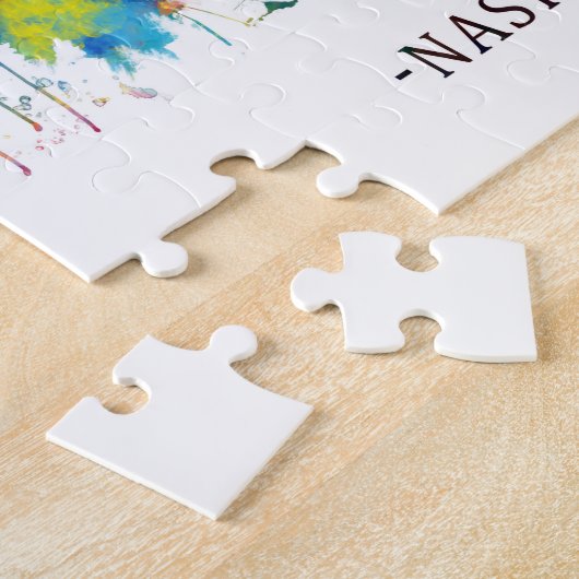 Puzzle Ligne du Tennessee (Côté)