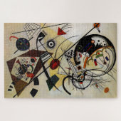 Puzzle Ligne ininterrompue Kandinsky Transverse Abstraite (Horizontal)