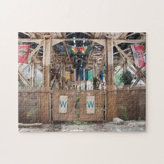 Puzzle Ligne rouge paradis (Horizontal)