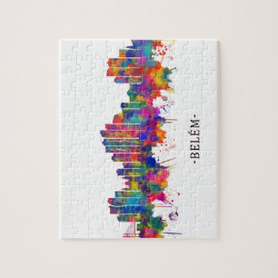 Puzzle Ligne Skyline Belém Brésil