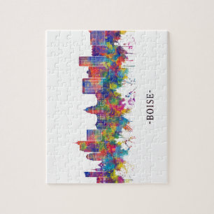 Puzzle Ligne Skyline Boise Idaho