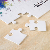 Puzzle Ligne Skyline Rochester Minnesota (Côté)