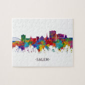 Puzzle Ligne Skyline Salem Oregon (Horizontal)