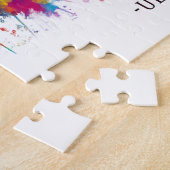 Puzzle Ligne Skyline Ulsan Corée du Sud (Côté)