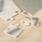 Puzzle Lignes courbées et tons de terre coupés (Côté)