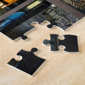 Puzzle Lignes de bouteilles de liquide dans le bar (Côté)