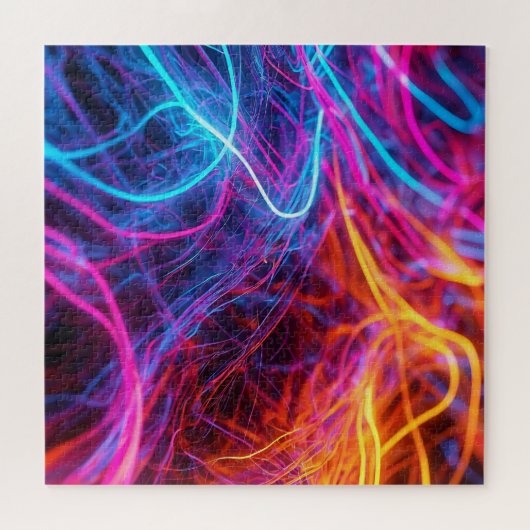 Puzzle Lignes de néon (Horizontal)