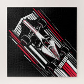 Puzzle Lignes de vitesse de voiture de course de formule (Horizontal)