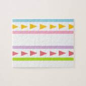 Puzzle Lignes et triangles motif (Horizontal)