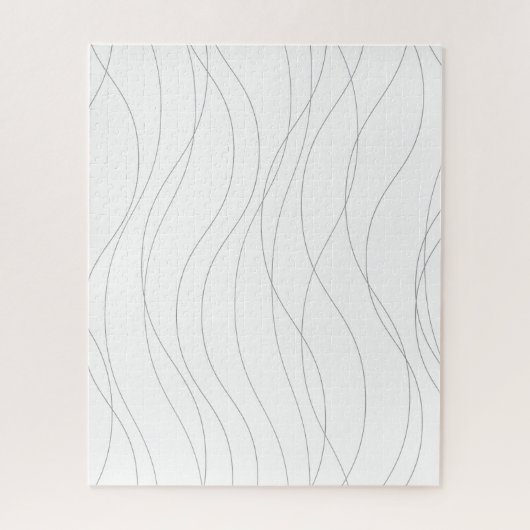 Puzzle Lignes graphiques ondulées modernes, simples, chic (Vertical)